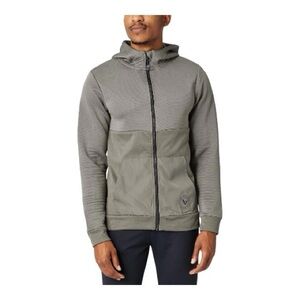 BAUER HOCKEY 3D FULL ZIP JACKET SWEATSHIRT HOODIE GRAY MENS TEEN BOYS ICE HOCKEY